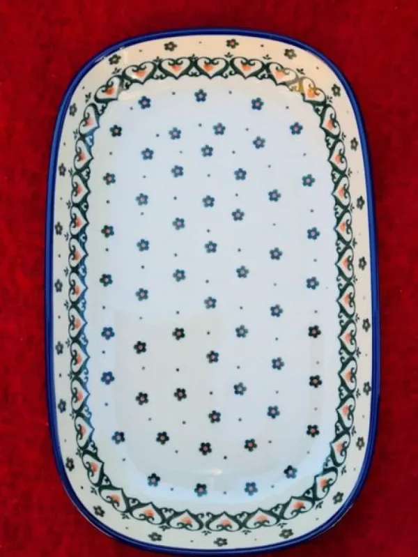 Platte, 26 x 16 x 3 cm, 900 ml, Tradition 38^Bunzlauer Keramik Online
