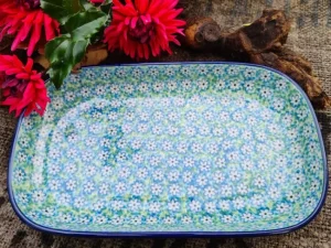 Platte, 26 x 16 x 3 cm, Smile^Bunzlauer Keramik Sale