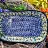 Platte, 26 x 16 x 3 cm, Spring Hill^Bunzlauer Keramik Outlet