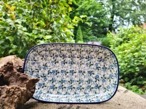 Platte, 26 x 16 x 3 cm, Summer Wind, BSN A-1456^Bunzlauer Keramik Sale