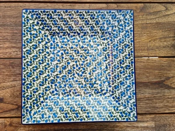 Platte, 25 x 25 x 3 cm, Tradition 32, BSN J-646^Bunzlauer Keramik Outlet