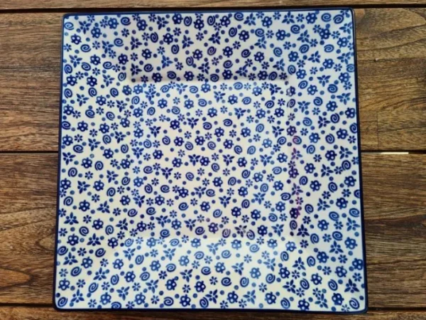 Platte, 25 x 25 x 3 cm, Tradition 12, BSN 7471^Bunzlauer Keramik Online