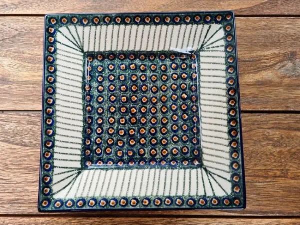 Platte, 25 x 25 x 3 cm, Tradition 1, BSN 6480^Bunzlauer Keramik Discount