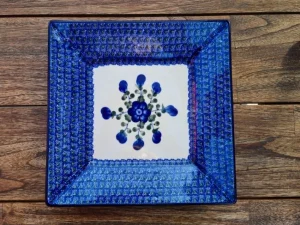 Platte, 25 x 25 x 3 cm, Tradition 9, BSN 7474^Bunzlauer Keramik Best