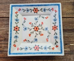 Platte, 25 x 25 x 3 cm, Tradition 53, BSN C027^Bunzlauer Keramik Best