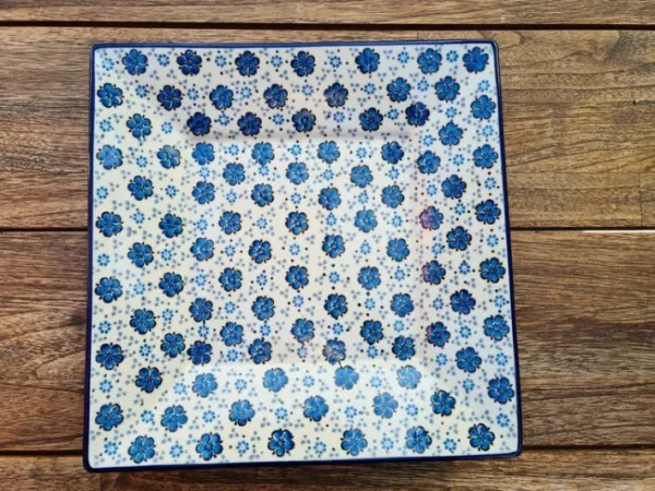 Platte, 25 x 25 x 3 cm, Tradition 34, BSN J-648^Bunzlauer Keramik Outlet