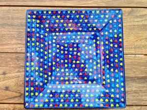 Platte, 25 x 25 x 3 cm, Träume, BSN A-1262^Bunzlauer Keramik Discount