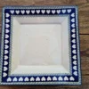 Platte, 25 x 25 x 3 cm, White Valentine, BSN R-152^Bunzlauer Keramik Hot