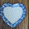 Platte in Herzform, 23 x 22 cm, Tradition 35^Bunzlauer Keramik Hot
