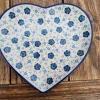 Platte in Herzform, 23 x 22 cm, Tradition 34, BSN J-838^Bunzlauer Keramik Hot