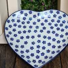 Platte in Herzform, 23 x 22 cm, Tradition 3 - BSN 4859^Bunzlauer Keramik Fashion