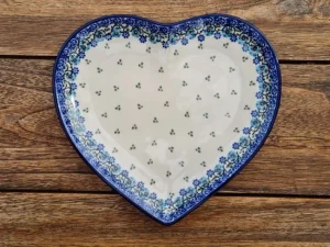 Platte in Herzform, 23 x 22 cm, Royal Blue, BSN A-0781^Bunzlauer Keramik Discount