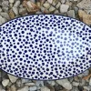 Platte, oval, 45,5 x 27 cm, Crazy Dots, BSN A-0327^Bunzlauer Keramik Discount