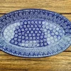 Platte, oval, 21 x 13 cm, Lace^Bunzlauer Keramik Clearance