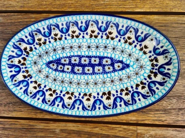 Platte, oval, 21 x 13 cm, Marrakesch^Bunzlauer Keramik Best