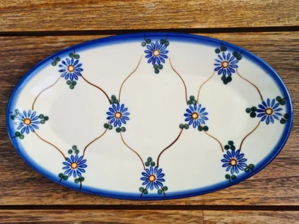 Platte, oval, 21 x 13 cm, Tradition 8- BSN 2612^Bunzlauer Keramik Discount