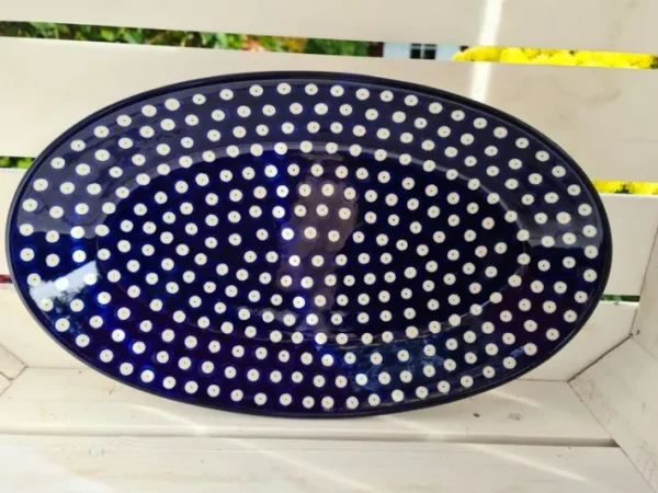 Platte, oval, 35,5 x 21 cm, Tradition 5 - BSN 6460^Bunzlauer Keramik Online