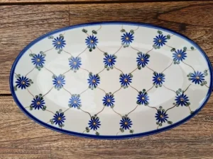 Platte, oval, 29,5 x 18 cm, Tradition 8 - BSN 10600^Bunzlauer Keramik New
