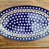Platte, oval, 29,5 x 18 cm, Tradition 6 - BSN 10598^Bunzlauer Keramik Hot