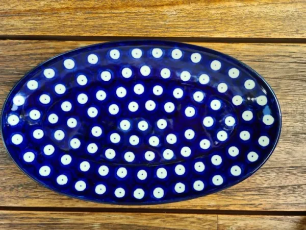 Platte, oval, 21 x 13 cm, Tradition 5 - BSN 1330^Bunzlauer Keramik Outlet