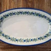 Platte, oval, 45,5 x 27 cm, Tradition 7 - polish pottery - BSN 60110^Bunzlauer Keramik Outlet