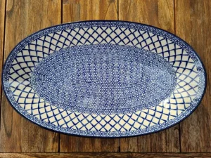Platte, oval, 45,5 x 27 cm, Tradition 2, BSN 1904^Bunzlauer Keramik Hot