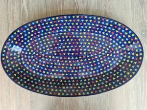 Platte, oval, 45,5 x 27 cm, Träume, BSN A-1072^Bunzlauer Keramik Clearance