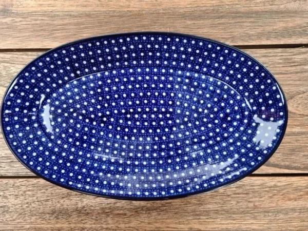 Platte, oval, 29,5 x 18 cm, Unikat 22 - BSN 10575^Bunzlauer Keramik Clearance