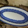 Platte, oval, 45,5 x 27 cm, Unikat 10, BSN 14888^Bunzlauer Keramik Fashion