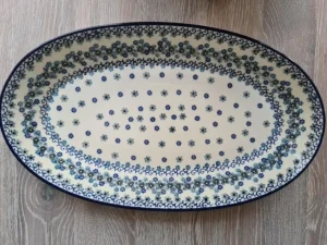 Platte, oval, 45,5 x 27 cm, Winter Garden, BSN J-1926^Bunzlauer Keramik Clearance
