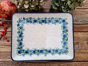 Platte, rechteckig, 27 x 21 cm, Tradition 7, BSN X-027^Bunzlauer Keramik Fashion
