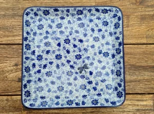 Platte, 28x28 cm, Dragonfly, BSN A-1417^Bunzlauer Keramik Hot