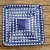 Platte, 28x28 cm,  Ich dich auch, BSN A-0923^Bunzlauer Keramik Hot