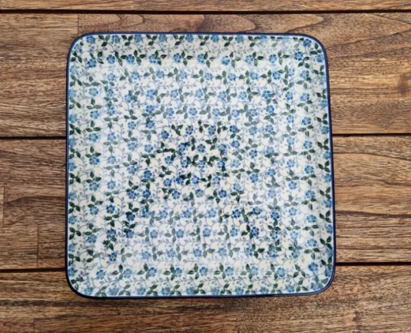 Platte, 28x28 cm, Summer Wind, BSN A-1348^Bunzlauer Keramik Best