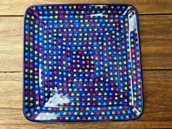 Platte, 28x28 cm, Träume, BSN A-1227^Bunzlauer Keramik Sale