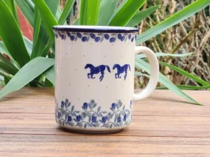 Pott, 600 ml,12 cm, Horse^Bunzlauer Keramik Fashion