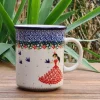 Pott, 600 ml,12 cm, Prinzessin rot^Bunzlauer Keramik Fashion