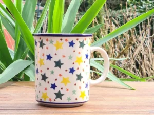 Pott, 600 ml,12 cm, Sterne^Bunzlauer Keramik Best