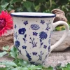 Pott, ca. 450 ml, Höhe 12 cm, Flower Festival^Bunzlauer Keramik Online
