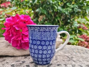 Pott, ca. 450 ml, Höhe 12 cm, Lace^Bunzlauer Keramik Clearance
