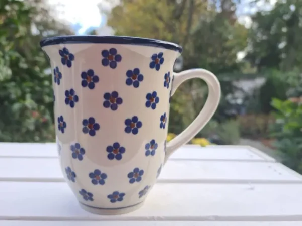 Pott, ca. 450 ml, Höhe 12 cm, Tradition 3 boleslawiec aardewerk - BSN 2150^Bunzlauer Keramik Fashion