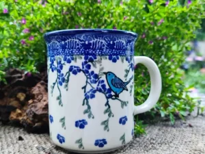 Pott ohne Unterteller, 300 ml, Höhe 9,50 cm, Vogel Ivy^Bunzlauer Keramik Hot