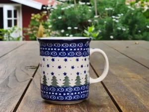 Pott ohne Unterteller, 300 ml, Höhe 9,50 cm, Unikat 57, BSN 10270^Bunzlauer Keramik Best