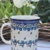 Pott ohne Unterteller, 300 ml, Höhe 9,50 cm, Royal Blue, BSN A-0694^Bunzlauer Keramik Online