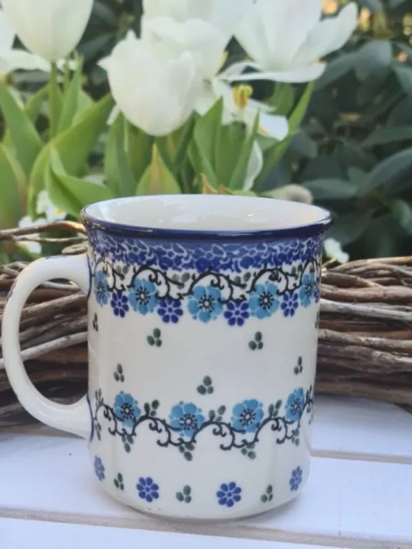 Pott ohne Unterteller, 300 ml, Höhe 9,50 cm, Royal Blue, BSN A-0694^Bunzlauer Keramik Online