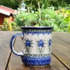 Pott ohne Unterteller, 300 ml, Höhe 9,50 cm, Unikat 7, BSN m-4561^Bunzlauer Keramik Hot