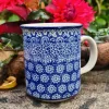 Pott ohne Unterteller, 300 ml, Höhe 9,50 cm, Lace^Bunzlauer Keramik Online