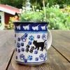 Pott ohne Unterteller, 300 ml, Höhe 9,50 cm, Katze, BSN A-0077^Bunzlauer Keramik Online