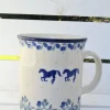Pott ohne Unterteller, 300 ml, Höhe 9,50 cm, Horse^Bunzlauer Keramik Sale