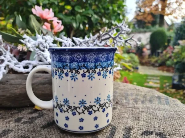 Pott ohne Unterteller, 300 ml, Höhe 9,50 cm, Fleur Delicate, BSN J-1967^Bunzlauer Keramik Online